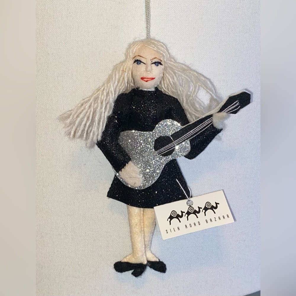 Taylor Swift Handmade Felt Ornament – Eco Luxe Edition (Artisan Crafted)